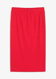 Ribbad jerseykjol, bonprix