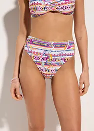 Bikinibyxa med hög midja och höga benöppningar, bonprix
