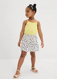 Jerseykjol för barn (2-pack) i ren ekologisk bomull, bonprix