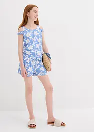 Jerseylinne och shorts (set i 2 delar) av ekologisk bomull, bonprix