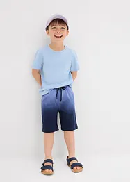 Trikåbermudas för barn (2-pack) i ren bomull, bonprix