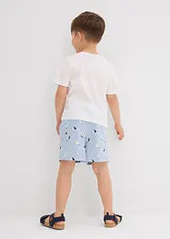 T-shirt och shorts för barn (2 delar) i ekologisk bomull, bonprix