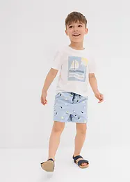 T-shirt och shorts för barn (2 delar) i ekologisk bomull, bonprix