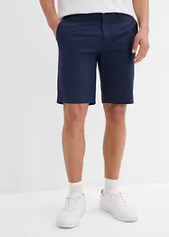 Stretchiga bermudas i chinosmodell (2-pack), normal passform, bonprix
