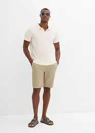 Dra på-shorts av ren bomull, Regular Fit, bonprix