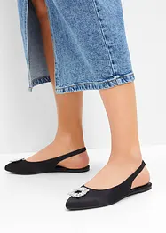 Ballerinaskor med slingback, bonprix
