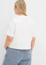 Stretchig jeansväst, bonprix
