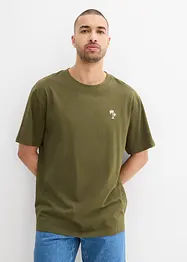 T-shirt med trendigt tryck på ryggen, Loose Fit, bonprix