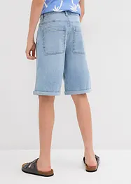 Stretchiga jeansshorts för barn, avslappnad passform, bonprix
