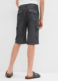 Cargoshorts i chambray för barn, normal passform, bonprix