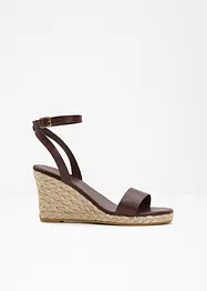 Sandalett med kilklack, bonprix