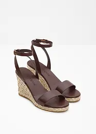 Sandalett med kilklack, bonprix