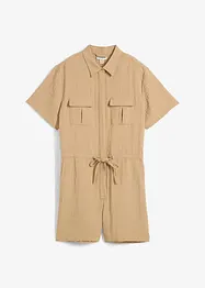 Jumpsuit av tunn viskosmix, bonprix