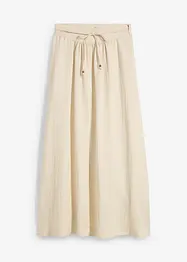 Maxikjol i böljande lyocellmix, bonprix