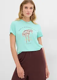 T-shirt med tryckt motiv, bonprix
