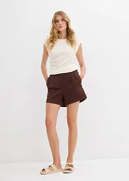 Twillshorts med hög midja, bonprix