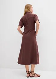 Jerseyklänning i stretchigt bomullsmaterial, bonprix