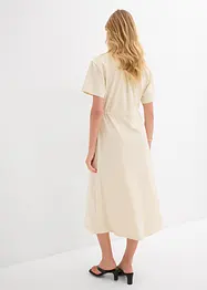 Jerseyklänning i stretchigt bomullsmaterial, bonprix