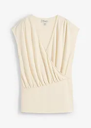 Topp i omlottlook,  av viskosmix med mjukt fall, bonprix