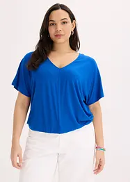 Oversizetopp i mjuk viskosmix, bonprix