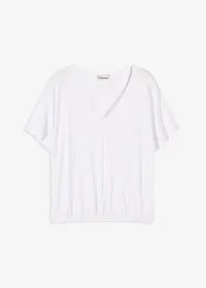 Oversizetopp i mjuk viskosmix, bonprix