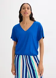 Oversizetopp i mjuk viskosmix, bonprix
