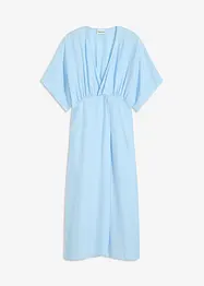 Tunikaklänning i krinklat material, bonprix