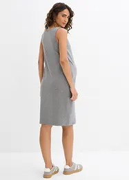 Mamma-/amningsklänning i jersey med bomull (2-pack), bonprix