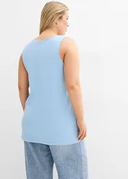 Långt linne (2-pack), bonprix