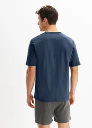 Pyjamas med shorts och bomull (4 delar), bonprix
