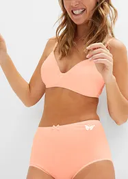 Midjetrosa (3-pack) med ekologisk bomull, bonprix
