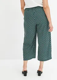 Culottebyxa, mönstrad, bonprix