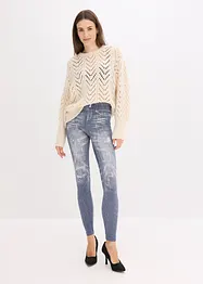 Sömlösa leggings med mjuk insida, bonprix