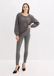 Termoleggings med fleece på insidan, bonprix