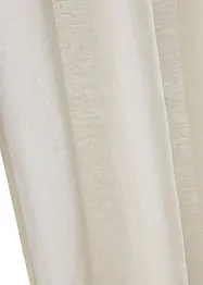 Gardinlängd i bomull med linneandel (1-pack), bonprix