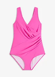 Baddräkt med omlottlook och medelhög formande effekt, bonprix
