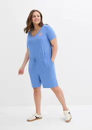 Jumpsuit av viskosmix med vackert fall, bonprix