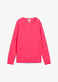 Cardigan med rund halsringning, bonprix
