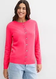 Cardigan med rund halsringning, bonprix