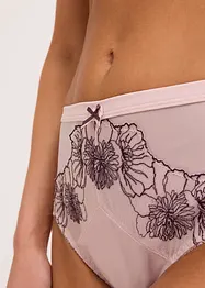 Maxitrosa med diskret broderi, bonprix