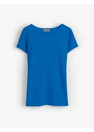 T-shirt i kräppat material med struktur, bonprix