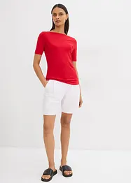 T-shirt av fintrådig viskos, bonprix
