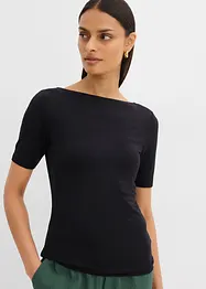 T-shirt av fintrådig viskos, bonprix