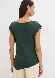 Asymmetriskt linne av skön stabil trikå, bonprix