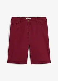 Papertouch-bermudas med bomull och bekväm midja, bonprix