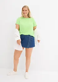 Kortärmad topp, fyrkantig modell, bonprix