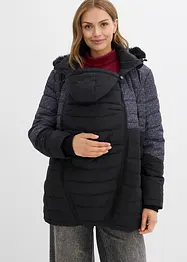 Vadderad mammavinterjacka med babyficka, bonprix
