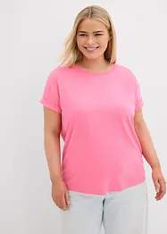Kortärmad topp, fyrkantig modell, bonprix