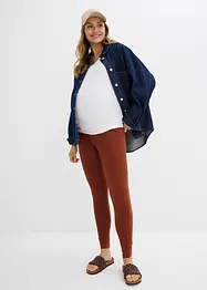 Mammaleggings med ekologisk bomull (2-pack), bonprix