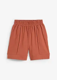 Trikåshorts i bomullsmix, bonprix
